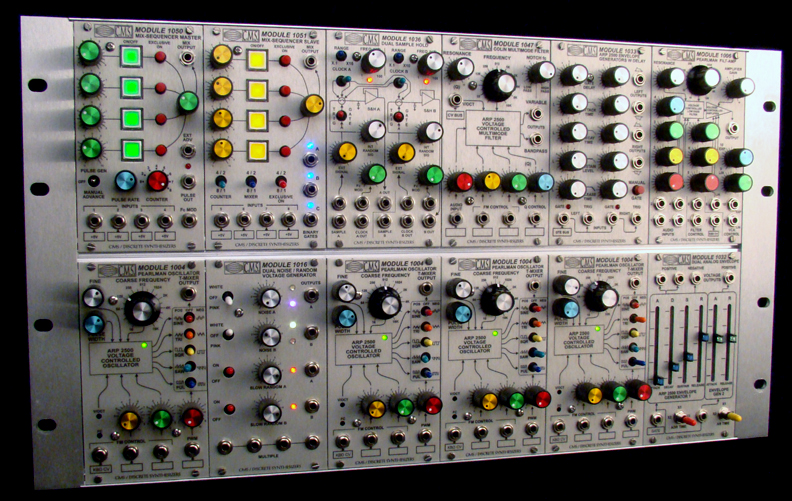 The CMS euro rack 2500 system.