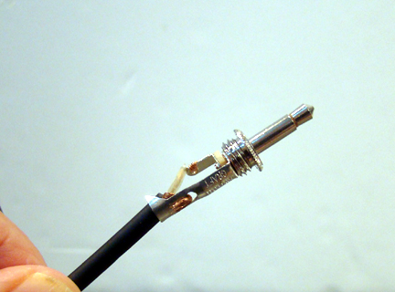 Cutting and Securing the Wires
